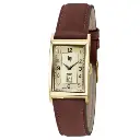 montre-lip-churchill-t18-quartz-acier-pvd-cadran-dore-bracelet-cuir-marron.webp